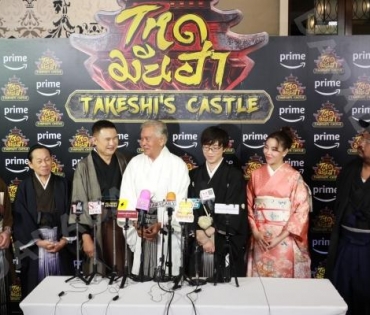 งานแถลงข่าว โหด มัน ฮา (Takeshi’s Castle) พบกับ "โอ๊ต-ปราโมทย์, ซานิ-นิภาภรณ์, ป๊อบ-ปองกูล"