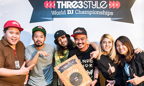 “DJ Bomber Selecta” คว้าแชมป์ Red Bull Thre3Style Thailand 2016 