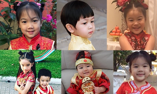 ตี๋-หมวยรุ่นเล็กน่ารักมาก! ส่องภาพเหล่าลูกดาราแต่งชุดจีนต้อนรับเทศกาลตรุษจีน 2017 