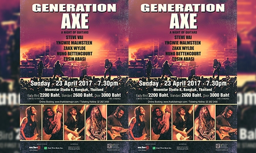 A Night of Guitars Asia Tour 2017 Live Concert in Bangkok 