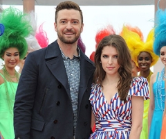 Anna Kendrick และ Justin Timberlake เดินสายโปรโมท Trolls พร้อมแสดงโชว์บนเวที ในงาน Cannes Film Festival 2016