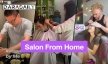 รวมโมเมนต์เมื่อดาราควงกรรไกร ตัดแต่ง-ย้อมผมที่บ้าน