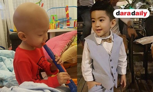 “ถ้าหนูนั่งได้จะตีกลองให้แม่ดู” ของขวัญล้ำค่าของ “สกาย” ในวันเด็ก