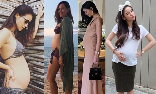 ขนาดท้องยังแซ่บ! ซูมภาพ 7 ว่าที่คุณแม่สวยเป๊ะพร้อมเผยโฉมทายาทคนบันเทิงปีหน้า