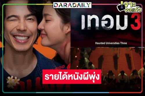 เปิดรายได้หนังไทย “เทอม3” เฮี้ยนเปิดตัวแรงพุ่งสู่ 100 ล้าน! “อนงค์” ผีน่ารักปังต่อ