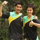 ริด้า-ณัฐพิมล, มังกร-หงส์ขจร และเหล่านักแสดงนำร่วมงานบวงสรวงละคร คุณหนูแข้งทอง