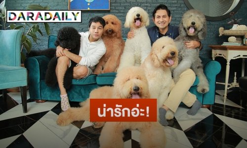“ดุ๊ก ภาณุเดช” อวดโฉมน้องหมายักษ์สุดคิ้ว งานนี้โดนตกเต็มๆ !