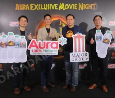  “Aura Exclusive Movie Night”  ณ  โรงภาพยนตร์ พารากอน ซีนีเพล็ พบกับหนุ่ม เต ตะวัน