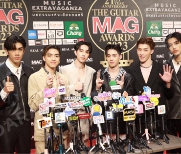 งานประกาศรางวัลทางดนตรีระดับประเทศกับ THE GUITAR MAG AWARDS