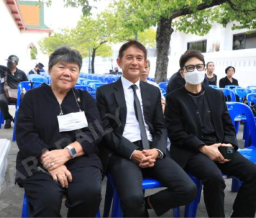 พิธีสวดพระอภิธรรม "ฉลอง ภักดีวิจิตร" สถานที่ ณ วัดมกุฎกษัตริยารามราชวรวิหาร