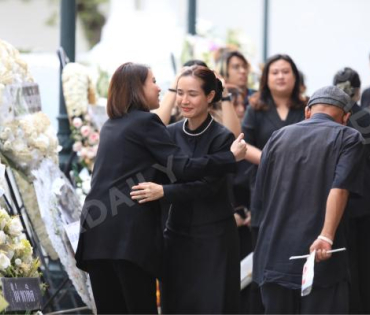 พิธีสวดพระอภิธรรม "ฉลอง ภักดีวิจิตร" สถานที่ ณ วัดมกุฎกษัตริยารามราชวรวิหาร