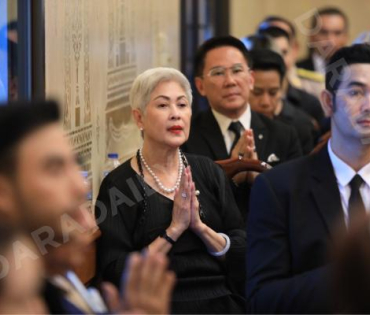 พิธีสวดพระอภิธรรม "ฉลอง ภักดีวิจิตร" สถานที่ ณ วัดมกุฎกษัตริยารามราชวรวิหาร