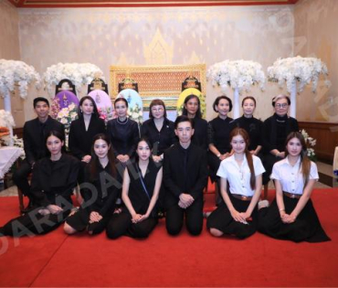 พิธีสวดพระอภิธรรม "ฉลอง ภักดีวิจิตร" สถานที่ ณ วัดมกุฎกษัตริยารามราชวรวิหาร