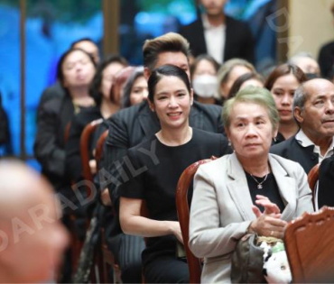 พิธีสวดพระอภิธรรม "ฉลอง ภักดีวิจิตร" ณ วัดมกุฎกษัตริยารามราชวรวิหาร