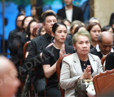 พิธีสวดพระอภิธรรม "ฉลอง ภักดีวิจิตร" ณ วัดมกุฎกษัตริยารามราชวรวิหาร