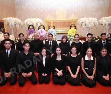 พิธีสวดพระอภิธรรม "ฉลอง ภักดีวิจิตร" ณ วัดมกุฎกษัตริยารามราชวรวิหาร