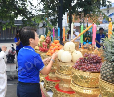 บริษัท ทีคิวเอ็ม อัลฟา จำกัด (มหาชน) จัดพิธีทำบุญในโอกาสครบวาระ 71  ปี ก้าวสู่ปีที่ 72