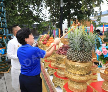 บริษัท ทีคิวเอ็ม อัลฟา จำกัด (มหาชน) จัดพิธีทำบุญในโอกาสครบวาระ 71  ปี ก้าวสู่ปีที่ 72