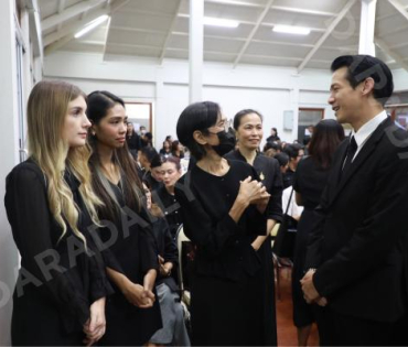 บรรยากาศงาน สวดพระอภิธรรม “อ๋อม อรรคพันธ์” คืนที่ 3