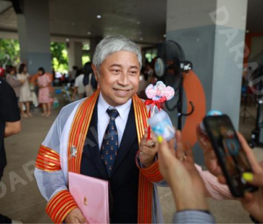 "สยม สังวริบุตร" เข้ารับพระราชทานปริญญา ปริญญาดุษฎีบัณฑิต คณะครุศาสตร์ จุฬาลงกรณ์มหาวิทยาลัย 