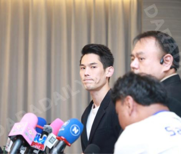 "กันต์ กันตถาวร" แถลงข่าวในกรณี "the icon group"