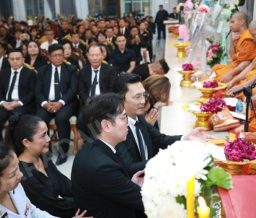 พิธีสวดอภิธรรมศพ นายบุญชื่น บุญเกิดรัมย์ (แดน บุรีรัมย์) ณ วัดไร่ขิง