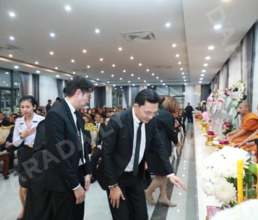 พิธีสวดอภิธรรมศพ นายบุญชื่น บุญเกิดรัมย์ (แดน บุรีรัมย์) ณ วัดไร่ขิง