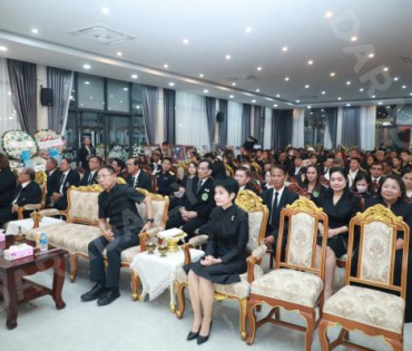 พิธีสวดอภิธรรมศพ นายบุญชื่น บุญเกิดรัมย์ (แดน บุรีรัมย์) ณ วัดไร่ขิง