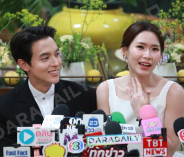 เจมส์-จิรายุ & โฟม เปิดใจพิธีแต่งงาน