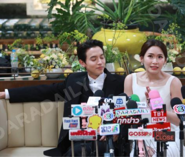 เจมส์-จิรายุ & โฟม เปิดใจพิธีแต่งงาน