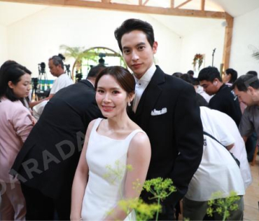 เจมส์-จิรายุ & โฟม เปิดใจพิธีแต่งงาน