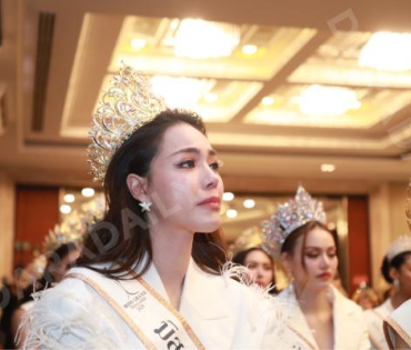 ณวัฒน์ อิสรไกรศีล พร้อมด้วยผู้เข้าประกวด MISS GRAND THAILAND เดินทางไปกรมสอบสวนคดีพิเศษ หรือ DSI