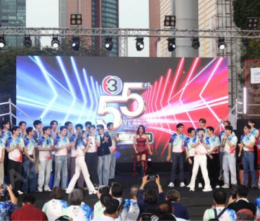 งานแถลงข่าว "มหกรรมความบันเทิง ครบรอบ 55 ปี ไทยทีวีสีช่อง3" พบ เกรท วรินทร, บอย ปกรณ์