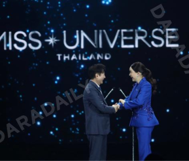 งานแถลงข่าวสิทธิ์ในการจัดประกวด "MISS UNIVERSE THAILAND" โดย คุณณวัฒน์ และ คุณแอน จักรพงษ์