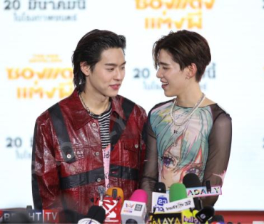 งานแถลงข่าวภาพยนตร์เรื่องยิ่งใหญ่ “ซองแดงแต่งผี” พบกับทีมนักแสดง "บิวกิ้น-พุฒิพงศ์, พีพี-กฤษฏ์"