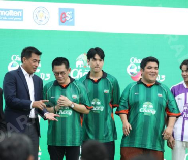 งานแถลงข่าว เปิดตัวแคมเปญ "CHANG U-CHAMPION CUP" นำทีมโดย "นิกกี้ ณฉัตร, เกรท วรินทร"