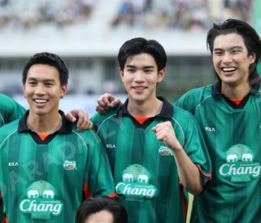 งานแถลงข่าว เปิดตัวแคมเปญ "CHANG U-CHAMPION CUP" นำทีมโดย "นิกกี้ ณฉัตร, เกรท วรินทร"