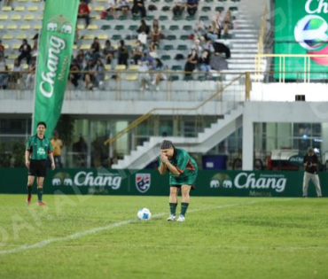 งานแถลงข่าว เปิดตัวแคมเปญ "CHANG U-CHAMPION CUP" นำทีมโดย "นิกกี้ ณฉัตร, เกรท วรินทร"