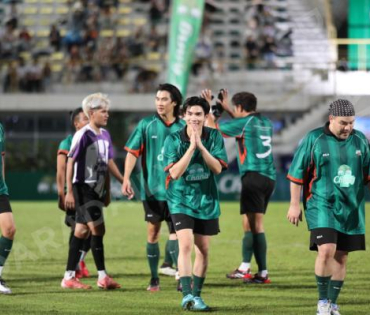 งานแถลงข่าว เปิดตัวแคมเปญ "CHANG U-CHAMPION CUP" นำทีมโดย "นิกกี้ ณฉัตร, เกรท วรินทร"