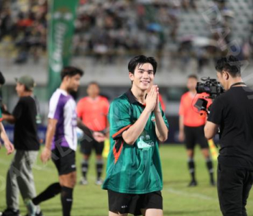 งานแถลงข่าว เปิดตัวแคมเปญ "CHANG U-CHAMPION CUP" นำทีมโดย "นิกกี้ ณฉัตร, เกรท วรินทร"