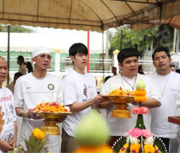 งานบวงสรวงภาพยนตร์ “Food Truck Project”กำกับโดย "แจ็ค แฟนฉัน" พร้อมพระเอกชื่อดัง "มาริโอ้ เมาเร่อ"