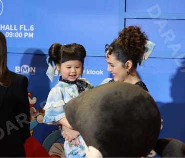 งานแถลงข่าว DORAEMON & FRIENDS พบ “ชมพู่-อารยา” และ “แอบิเกล”