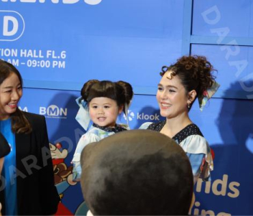 งานแถลงข่าว DORAEMON & FRIENDS พบ “ชมพู่-อารยา” และ “แอบิเกล”