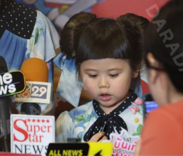 งานแถลงข่าว DORAEMON & FRIENDS พบ “ชมพู่-อารยา” และ “แอบิเกล”