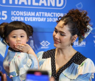 งานแถลงข่าว DORAEMON & FRIENDS พบ “ชมพู่-อารยา” และ “แอบิเกล”