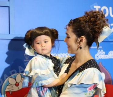 งานแถลงข่าว DORAEMON & FRIENDS พบ “ชมพู่-อารยา” และ “แอบิเกล”