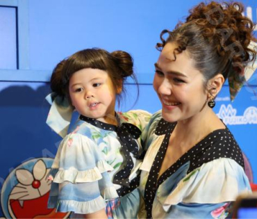 งานแถลงข่าว DORAEMON & FRIENDS พบ “ชมพู่-อารยา” และ “แอบิเกล”