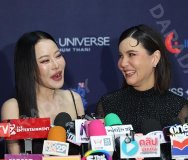 งานแถลงข่าว MISS UNIVERSE PATHUM THANI 2025 พบ "ธัญญ่า ธัญญาเรศ และ หนิง ปณิตา"