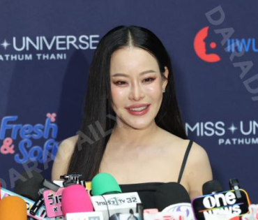 งานแถลงข่าว MISS UNIVERSE PATHUM THANI 2025 พบ "ธัญญ่า ธัญญาเรศ และ หนิง ปณิตา"