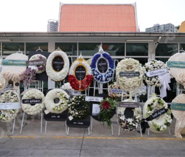 พิธีสวดอภิธรรม คุณแม่ เพ็กแฮ สันตินธรกุล